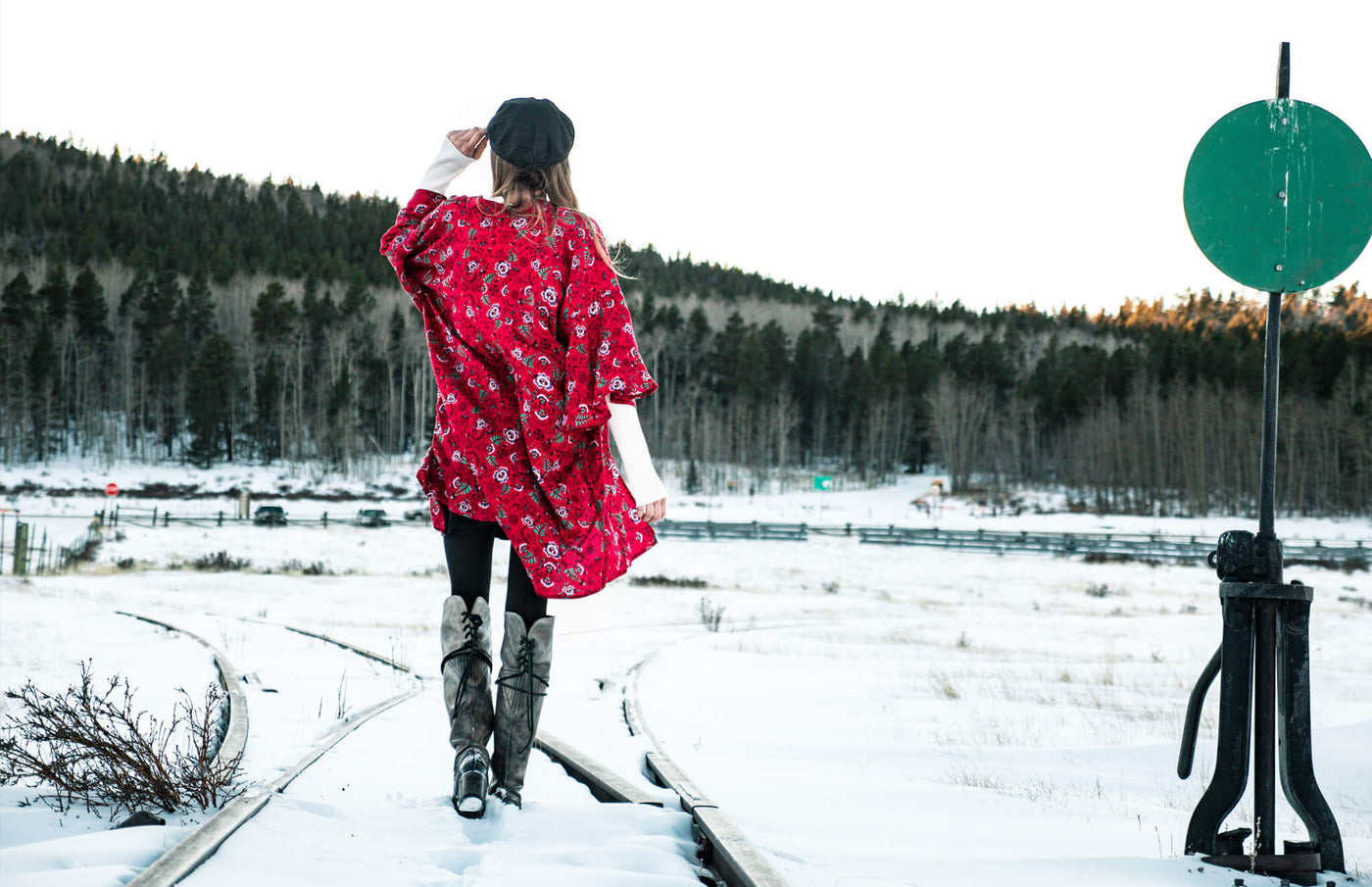 How to Wear Prints in the Winter