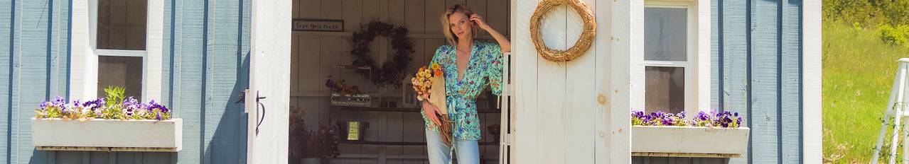 Ethical Floral Kimonos