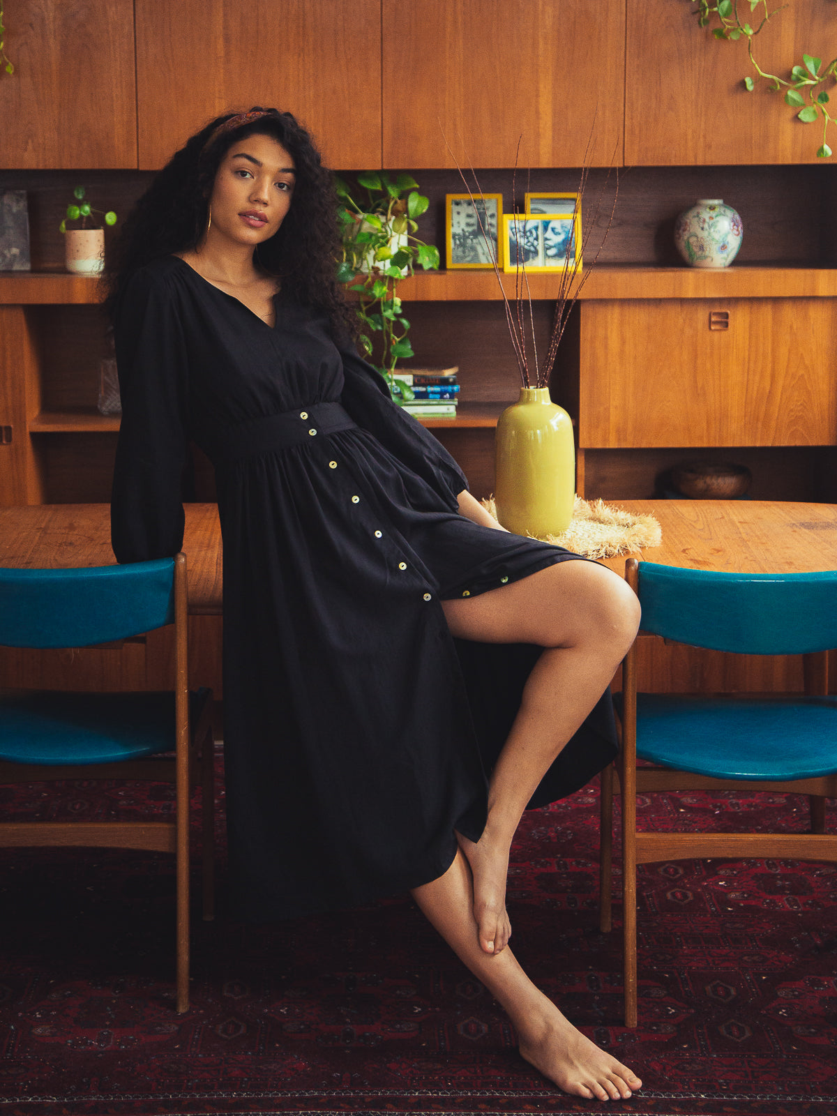 Lyra-Midi-Dress