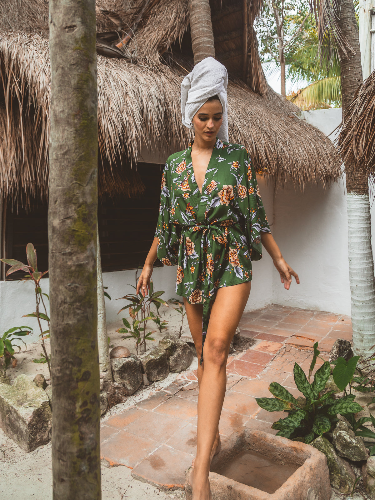 Harper Short Kimono