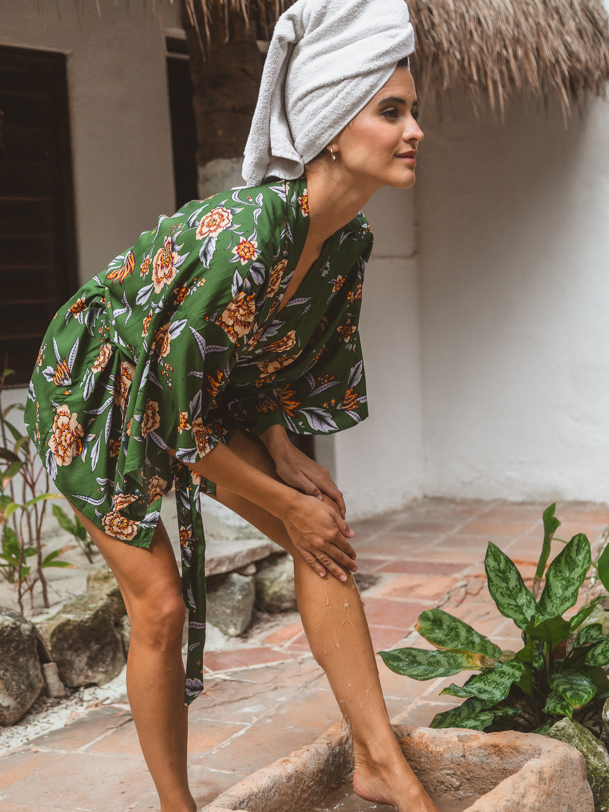 Harper Short Kimono