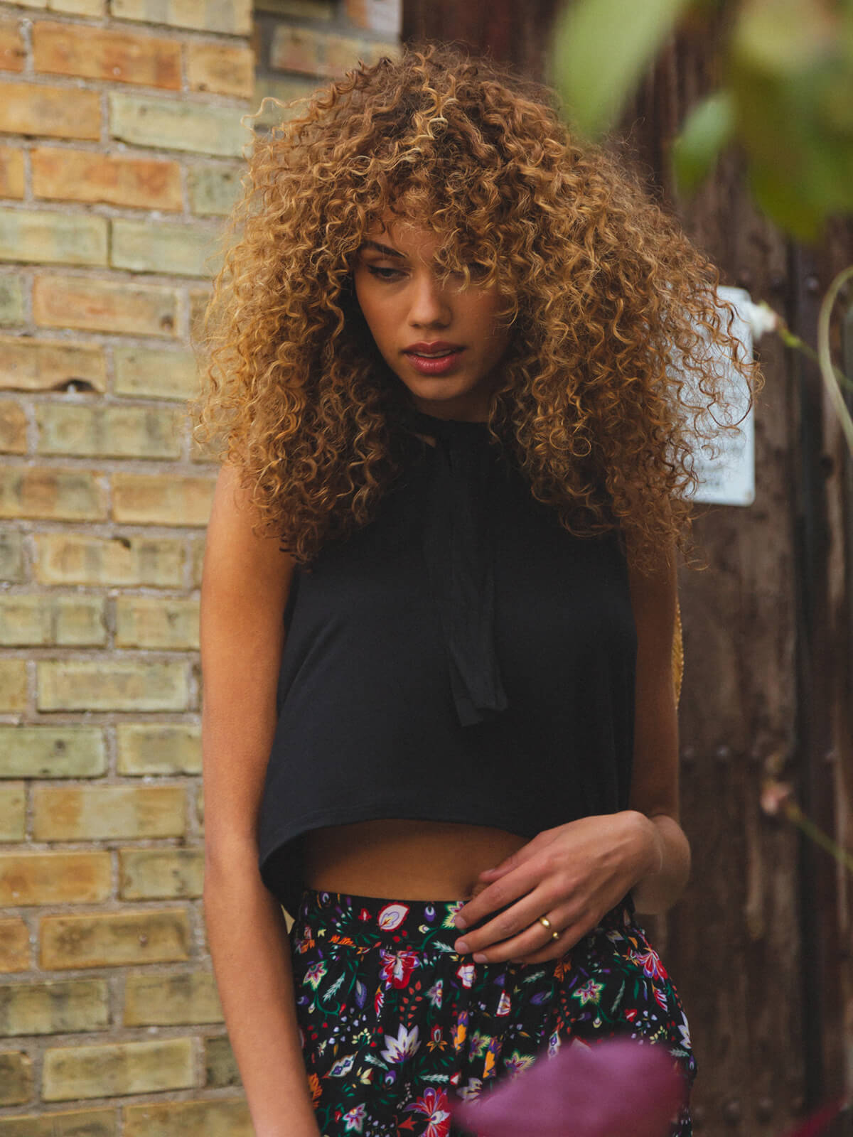 Celine Crop Top